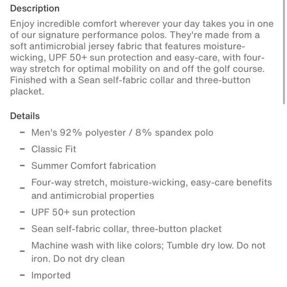 Peter Millar Polo EUC size XL - Picture 4 of 4